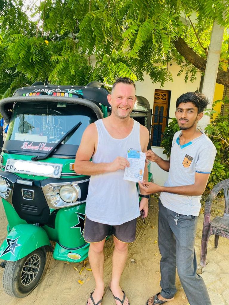 tuk tuk rentals by rideme arugam bay